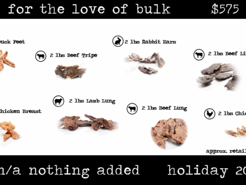 Bulk for the bulk lovers